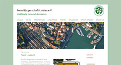 Desktop Screenshot of freie-buerger-lindau.de